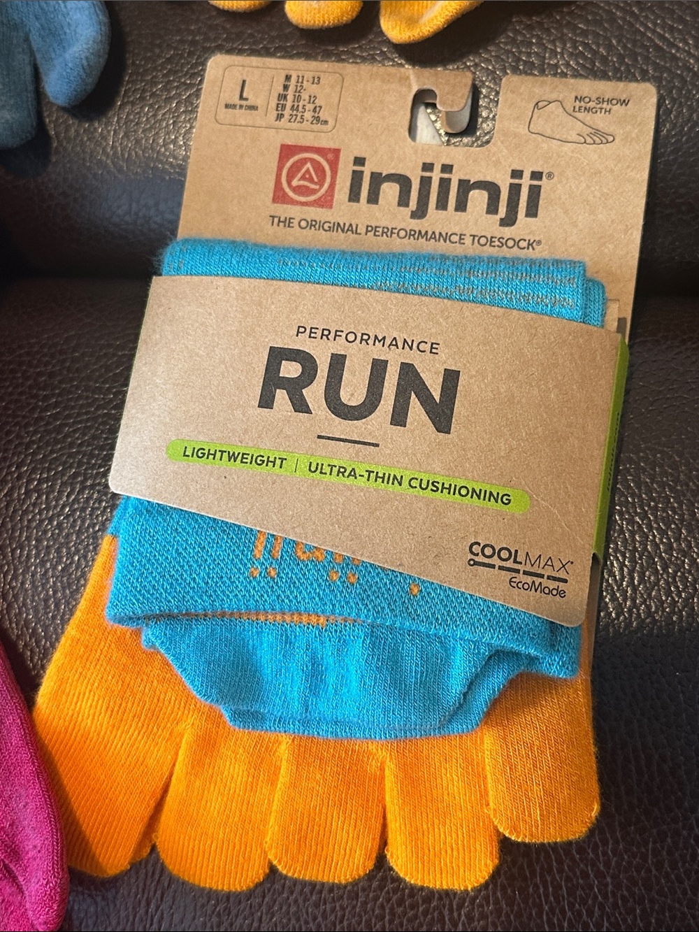 Injinji performance toe sock bundle. Size Large men - Picture 2 of 6